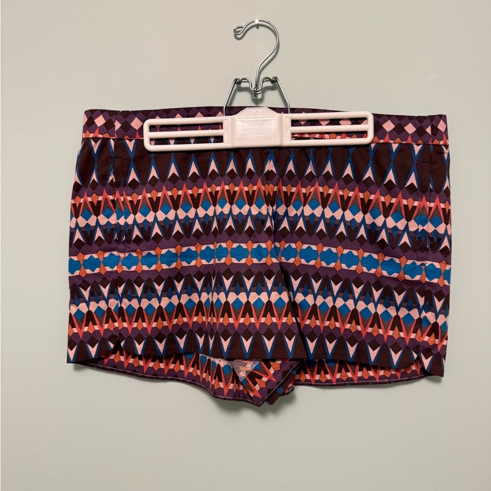 J. Crew Multicolor Patterned Women Shorts
